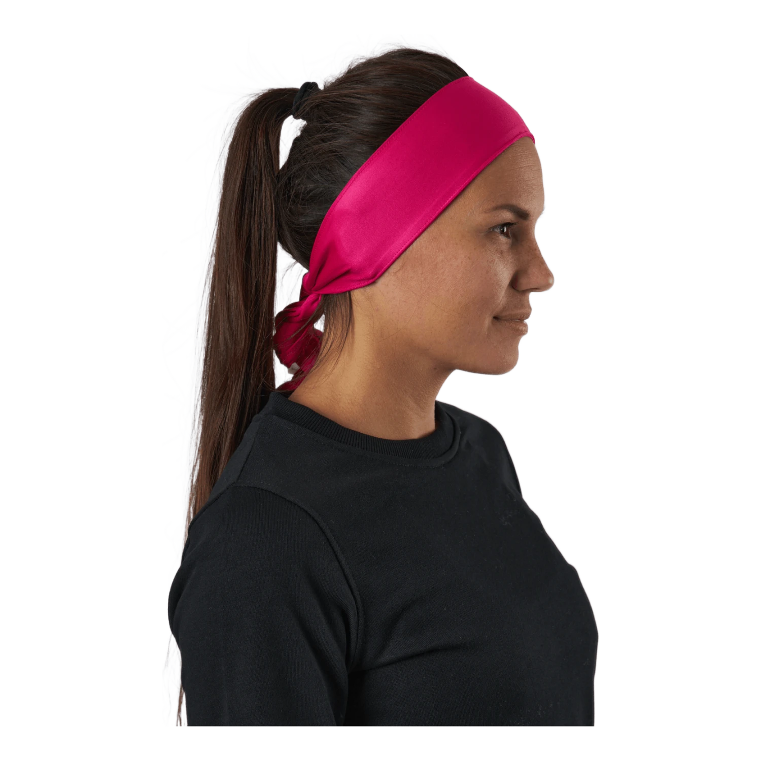 Nike Dri-fit Head Tie 4.0 Vivid Pink/white - Image 3