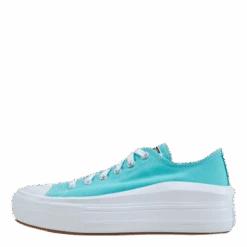 Converse Chuck Taylor All Star Move Electric Aqua/white/white