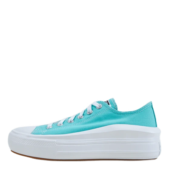 Converse Chuck Taylor All Star Move Electric Aqua/white/white