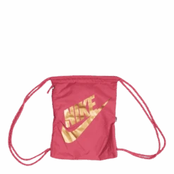 Nike Heritage Drawstring Bag Archaeo Pink/archaeo Pink/mtlc