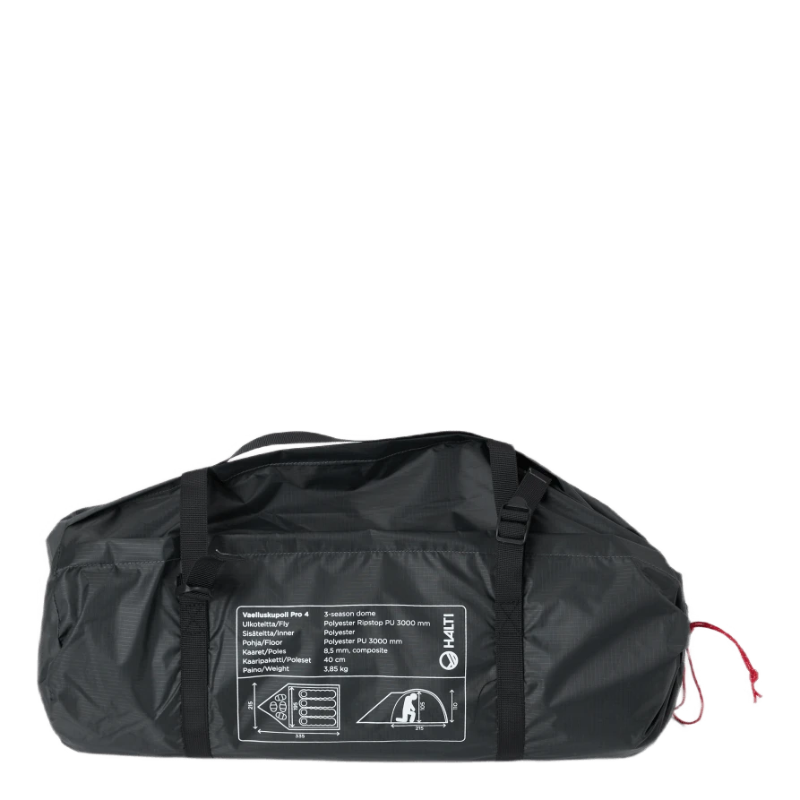 Halti Vaelluskupoli Tent 4p Forest Green