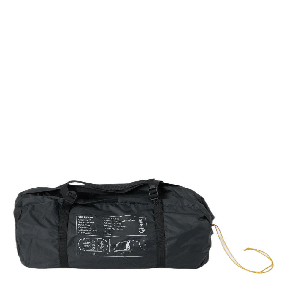 Halti Xpd Finland Tent 3p Classic Green