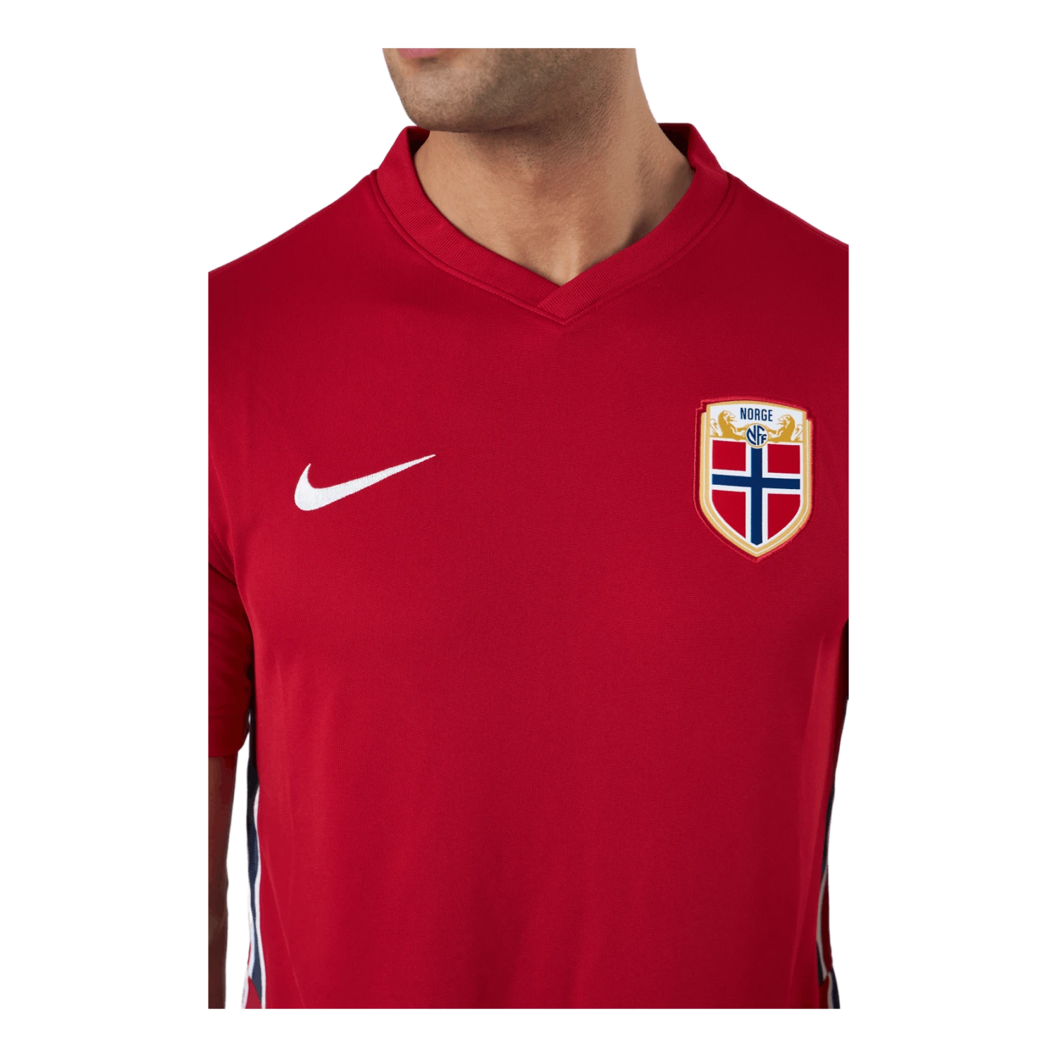 Nike Norway Stadium Home Men's Socc Gym Red/white - Image 3