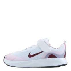 Nike Wearallday Baby/toddler Shoe White/dark Beetroot-pink Foam