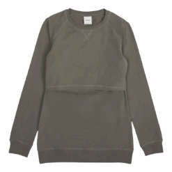 Boob B Warmer Sweatshirt Olive Leaf