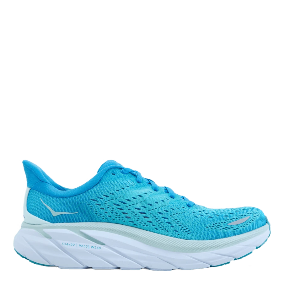 Hoka One One M Clifton 8 Ibiza Blue / Scuba Blue - Image 3
