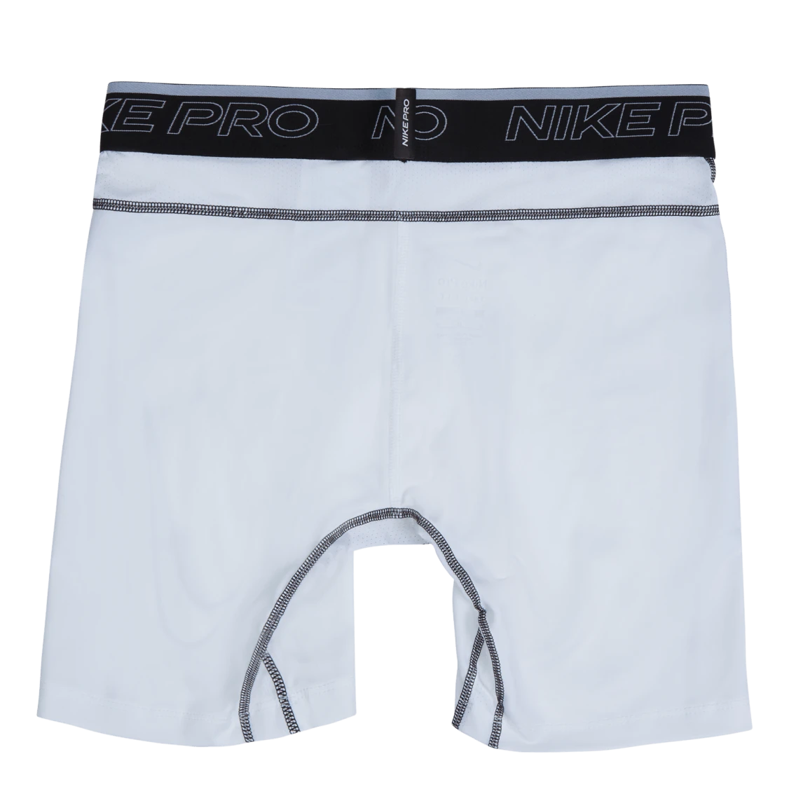 Nike Pro Dri-FIT Men's Shorts WHITE/BLACK/BLACK - Image 3