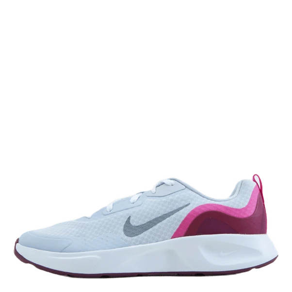 Nike Wearallday Big Kids' Shoe Pure Platinum/smoke Grey-pink