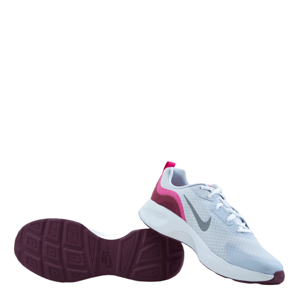 Nike Wearallday Big Kids' Shoe Pure Platinum/smoke Grey-pink - Image 7