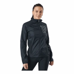 Salomon Bonatti Cross Fz Hoodie W Jet Black/white