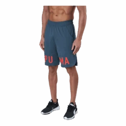 Puma Train Logo 9" Short Dark Slate
