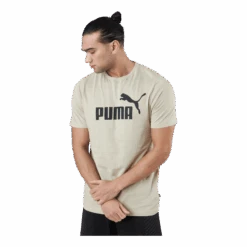 Puma Ess Logo Tee Putty