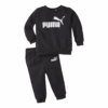 Puma Minicats Ess Crew Jogger Fl Cotton Black