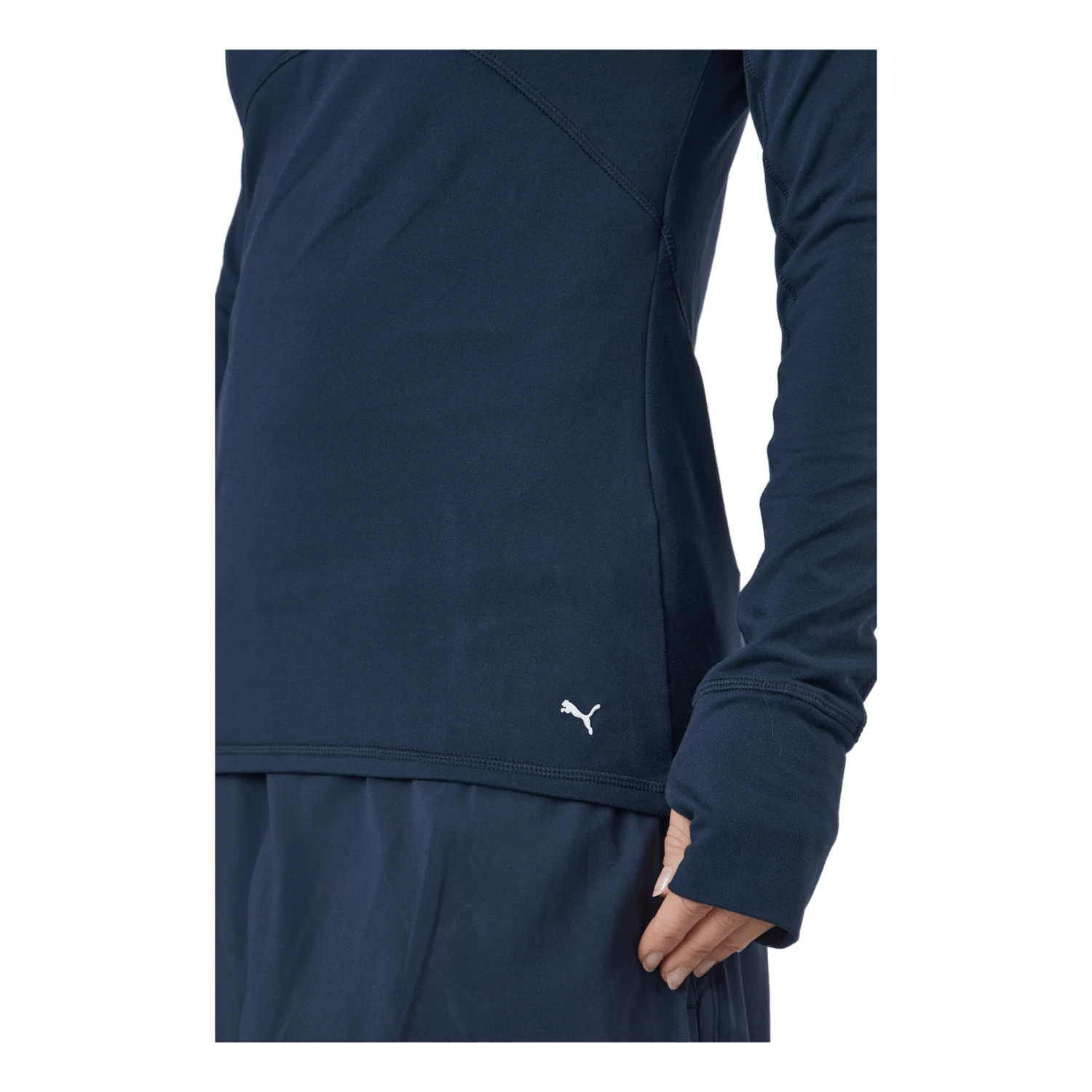 PUMA Golf W Gamer 1/4 Zip Navy Blazer - Image 5