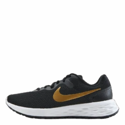 Nike Revolution 6 Next Nature Black/metallic Gold-white