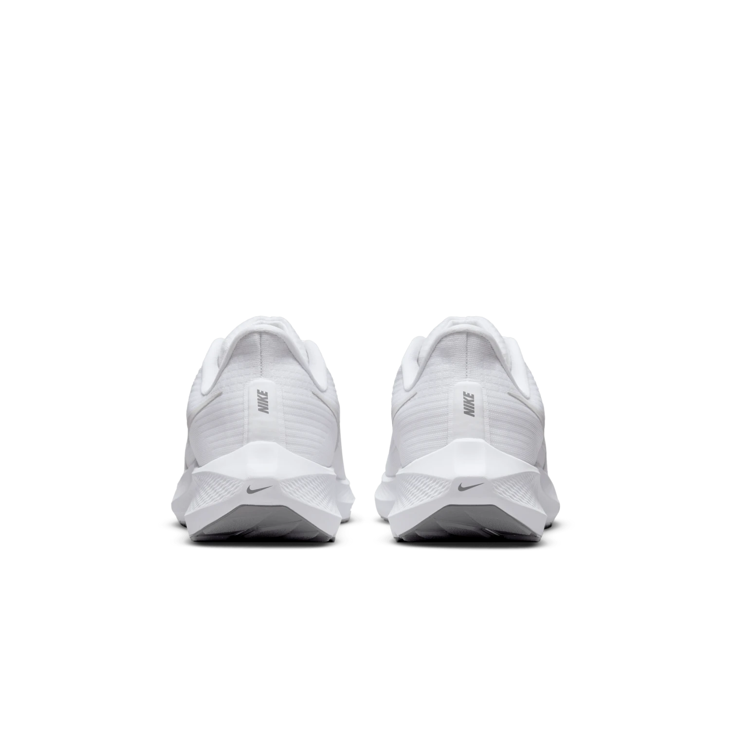 Nike Air Zoom Pegasus 39 Men's Road Running Shoes WHITE/GREY FOG-PARTICLE GREY-SMOKE GREY - Image 3