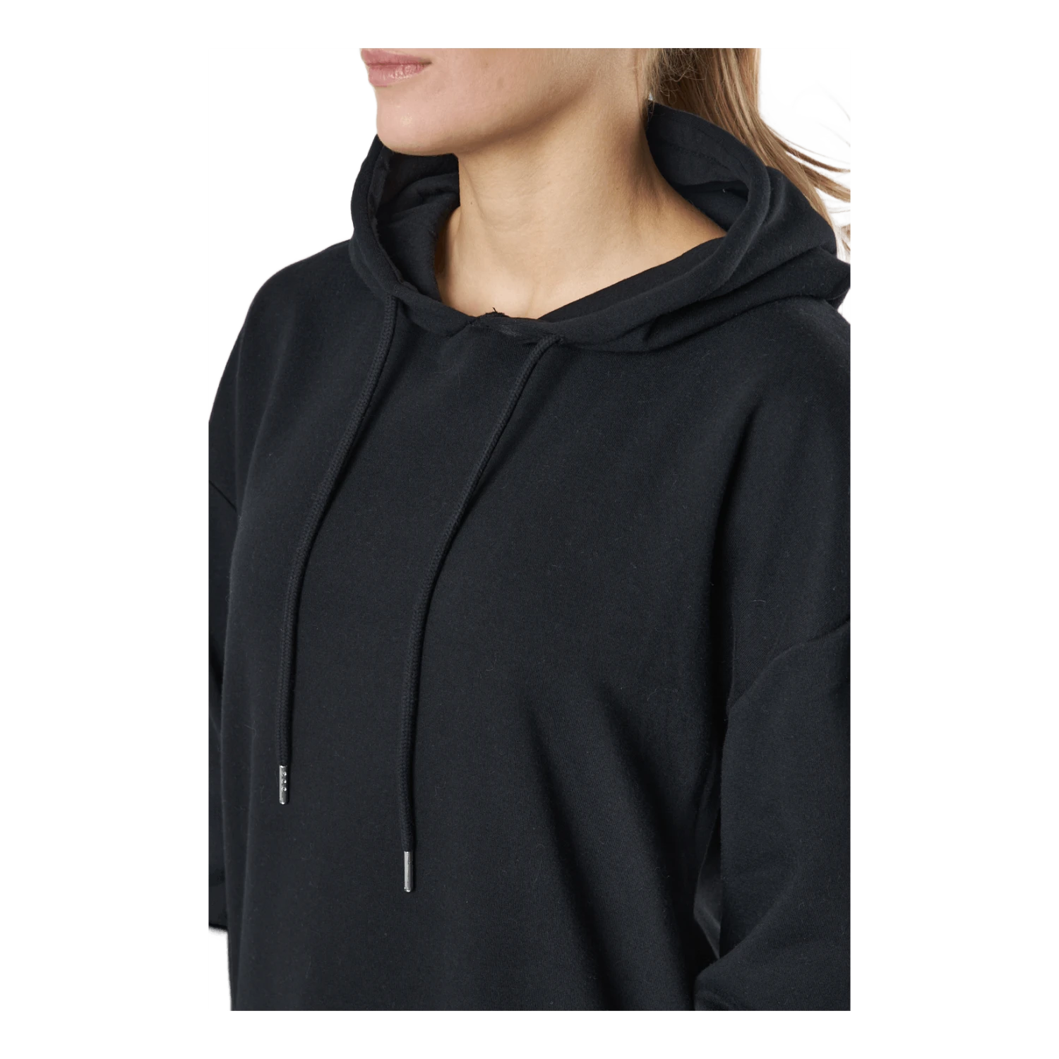 Pieces Pcchilli Ls Sweat Dress Bc Black - Image 4