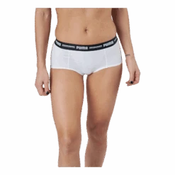 Puma Women Mini Short 2p Pack White / White