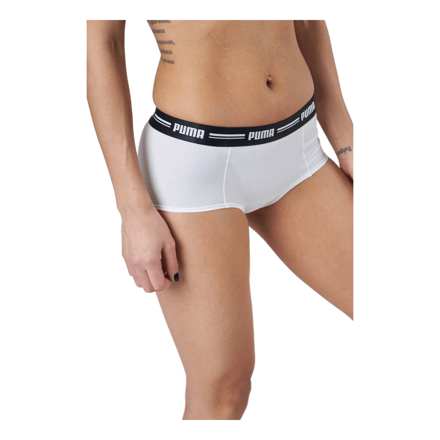 Puma Women Mini Short 2p Pack White / White - Image 2