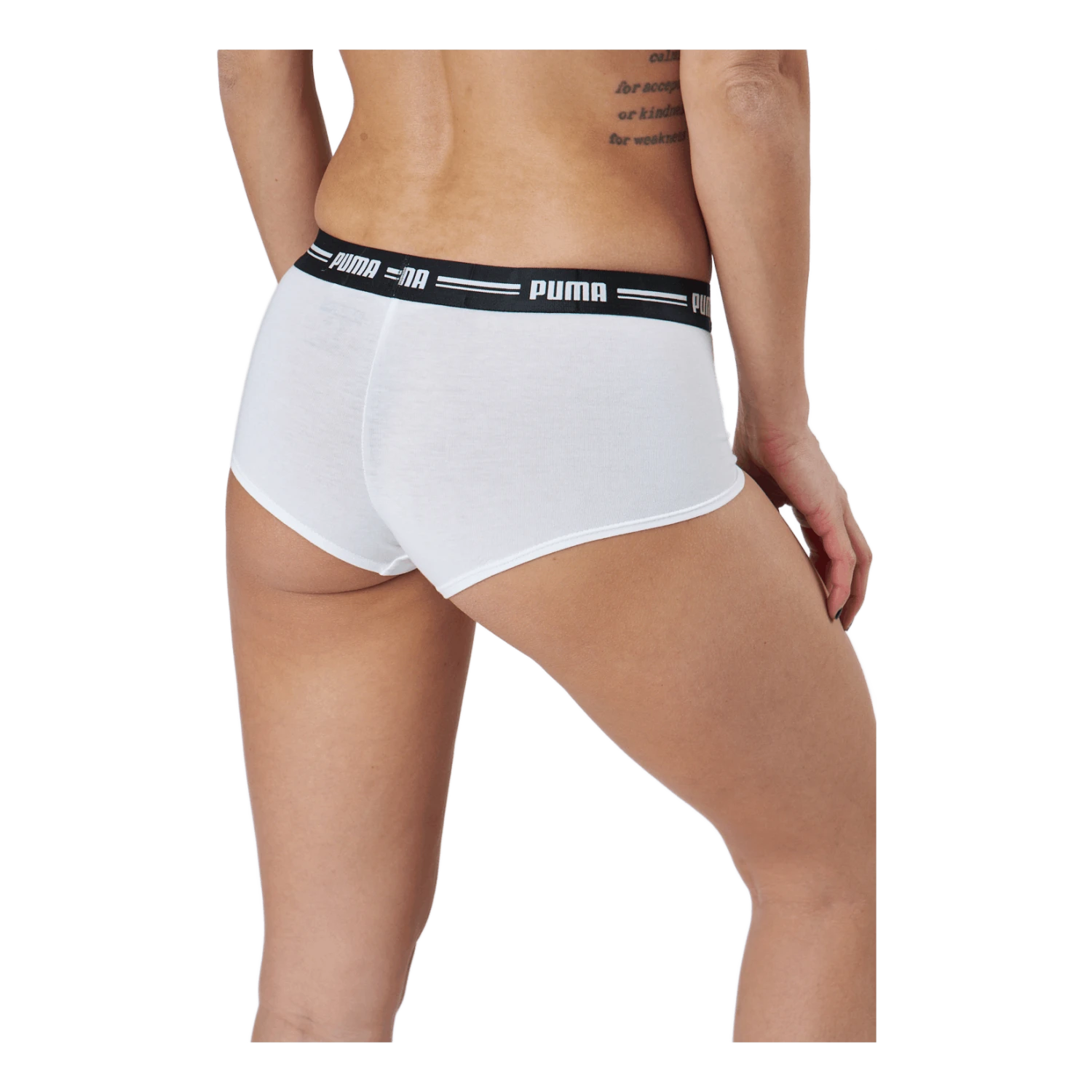 Puma Women Mini Short 2p Pack White / White - Image 3