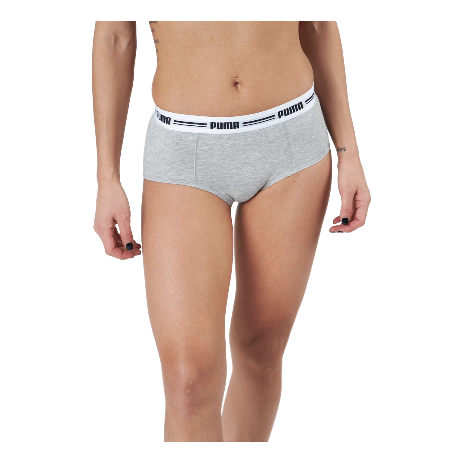 Puma Women Mini Short 2p Pack Grey / Grey