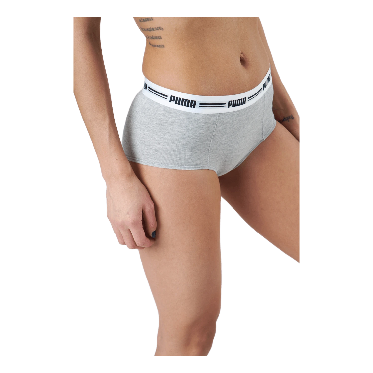 Puma Women Mini Short 2p Pack Grey / Grey - Image 2