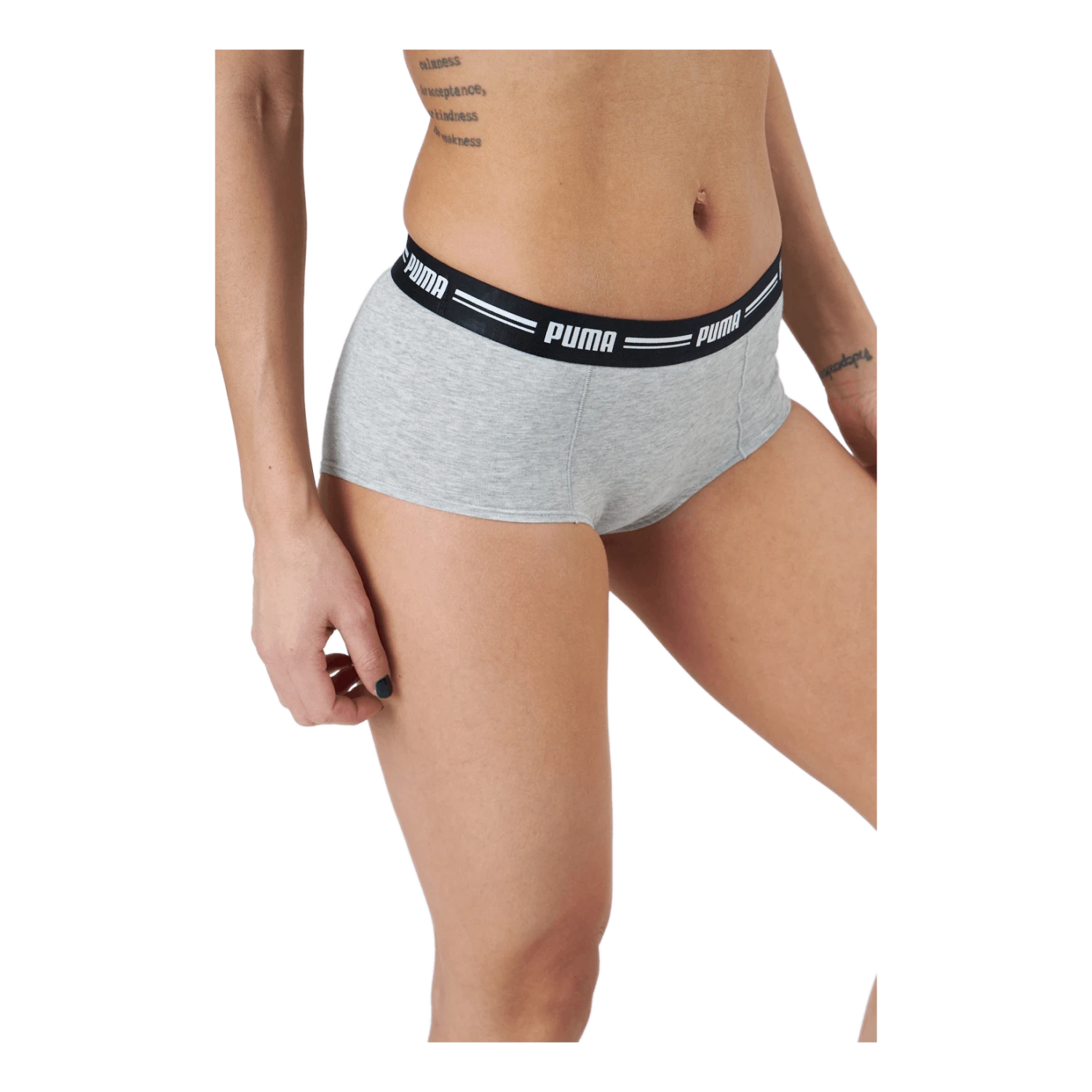 Puma Women Mini Short 2p Pack Grey / Grey - Image 5