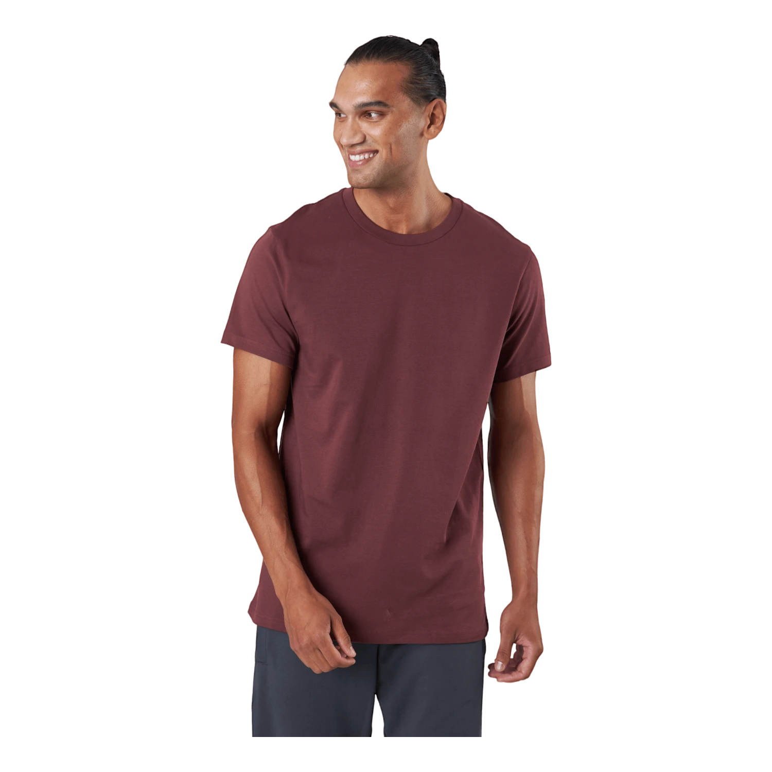 Crew Neck Regular Burgundy