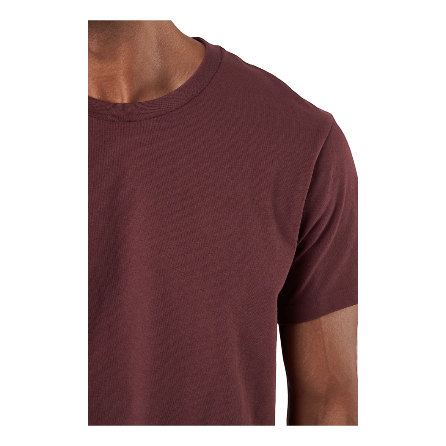 Crew Neck Regular Burgundy - Image 4
