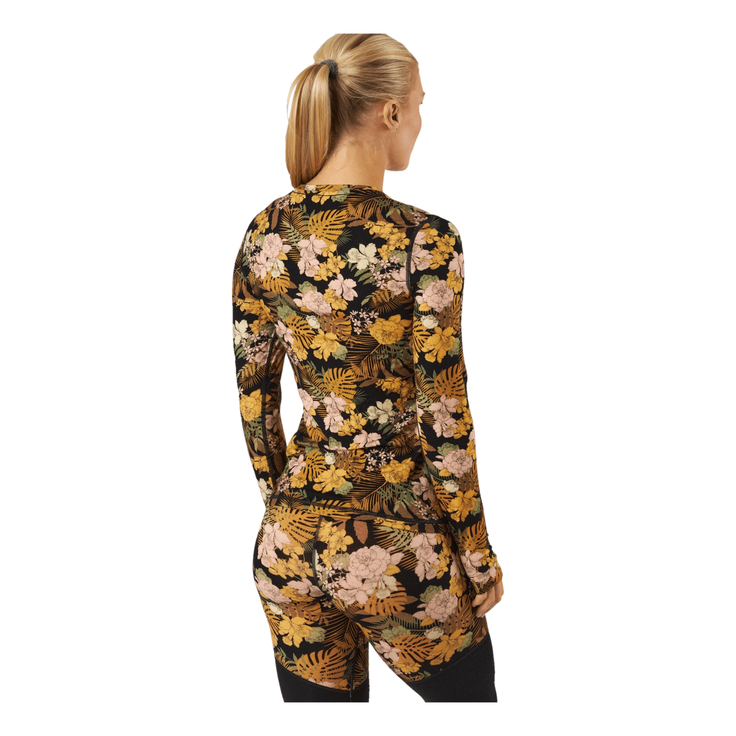 Mons Royale Cascade Merino Flex 200 Ls Floral Camo - Image 3