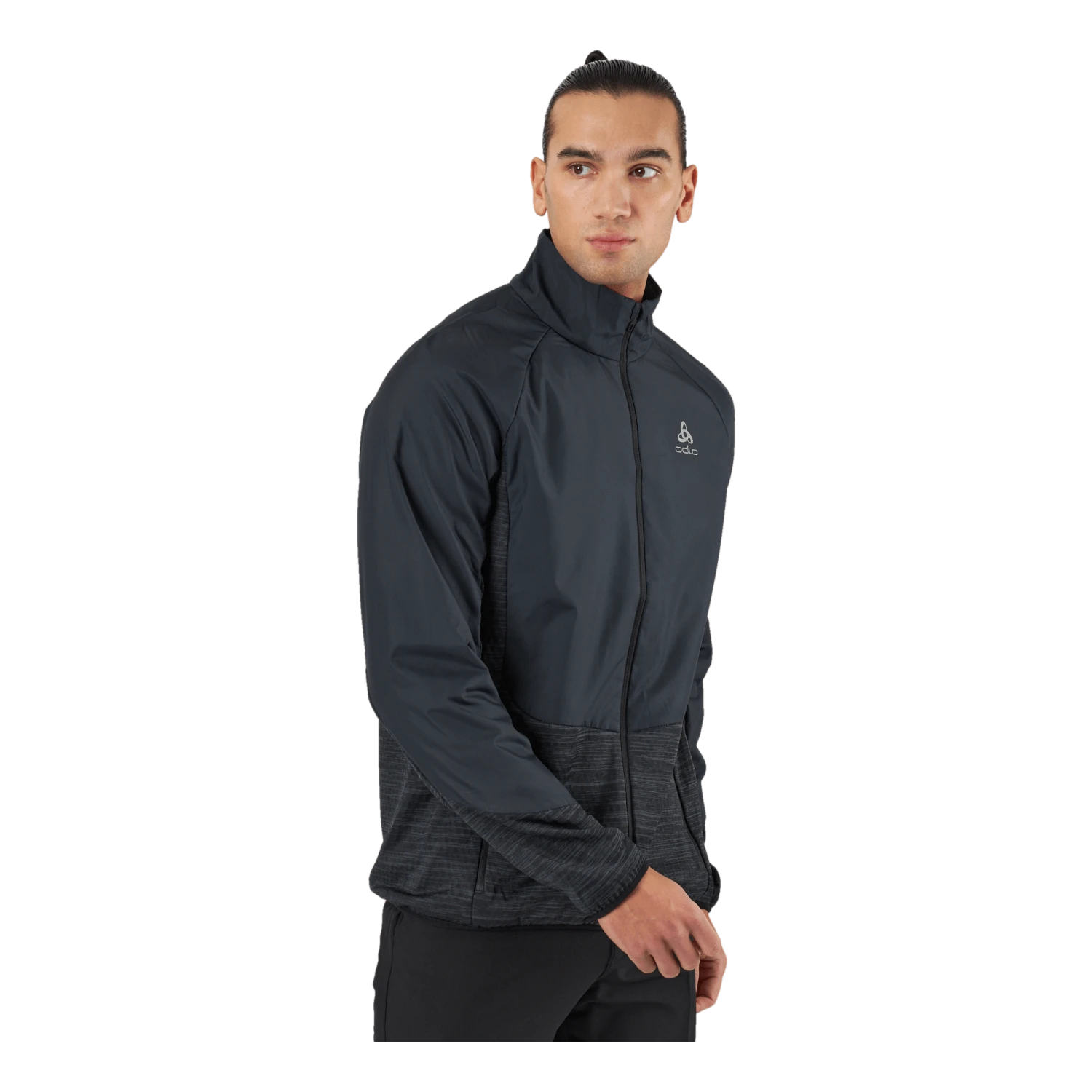 Odlo Jacket Run Easy Warm Hybrid Black