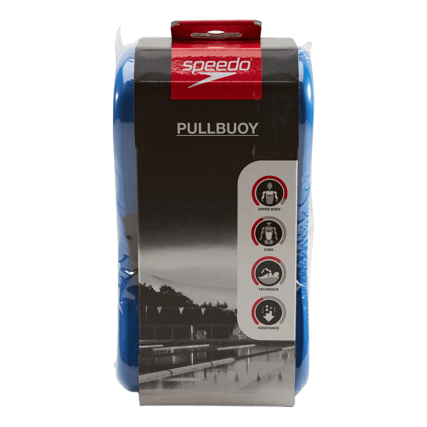 Speedo Elite Pullbuoy Au Fluro Tangerine/blue Flame