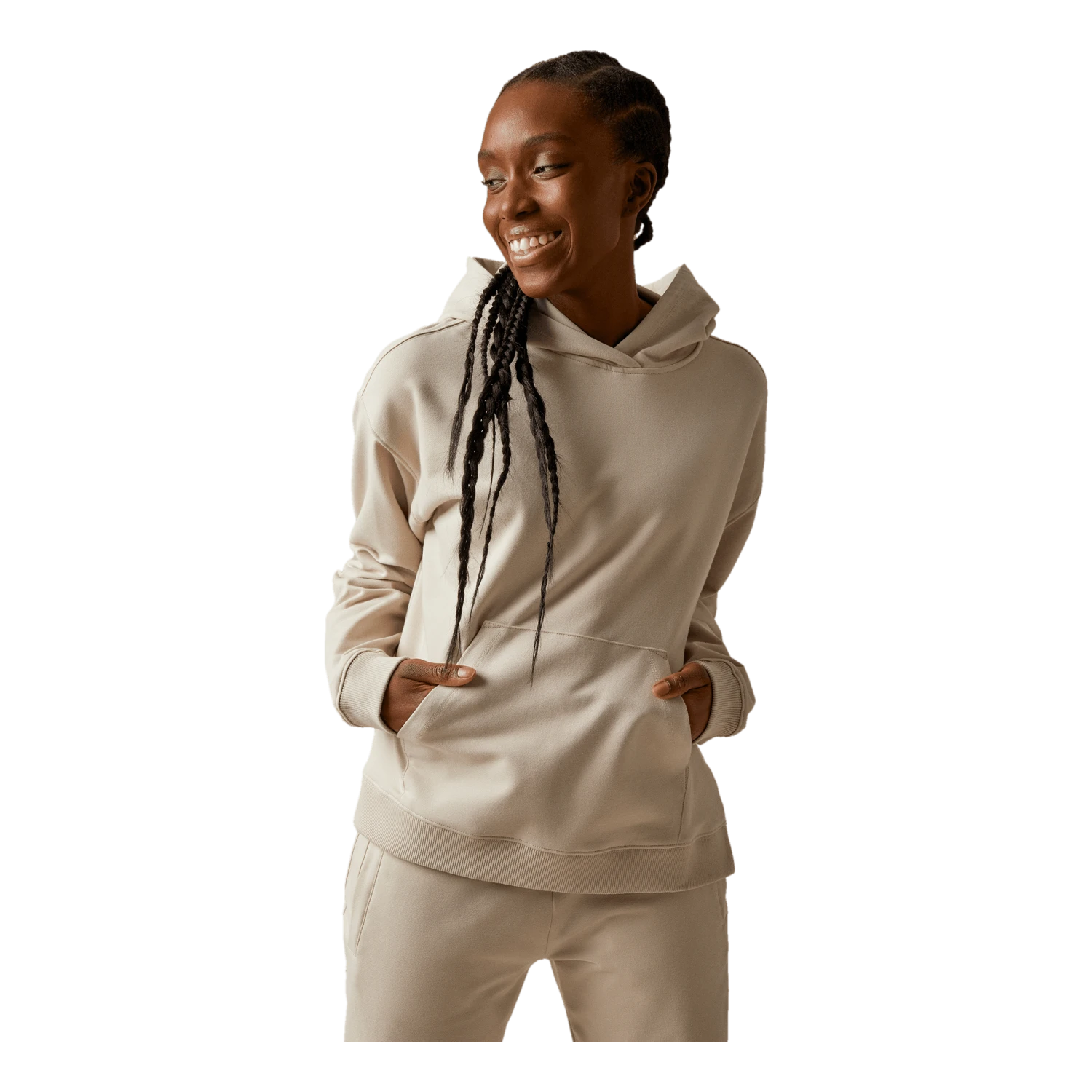 Boob Bff Boxy Hoodie Putty - Image 2