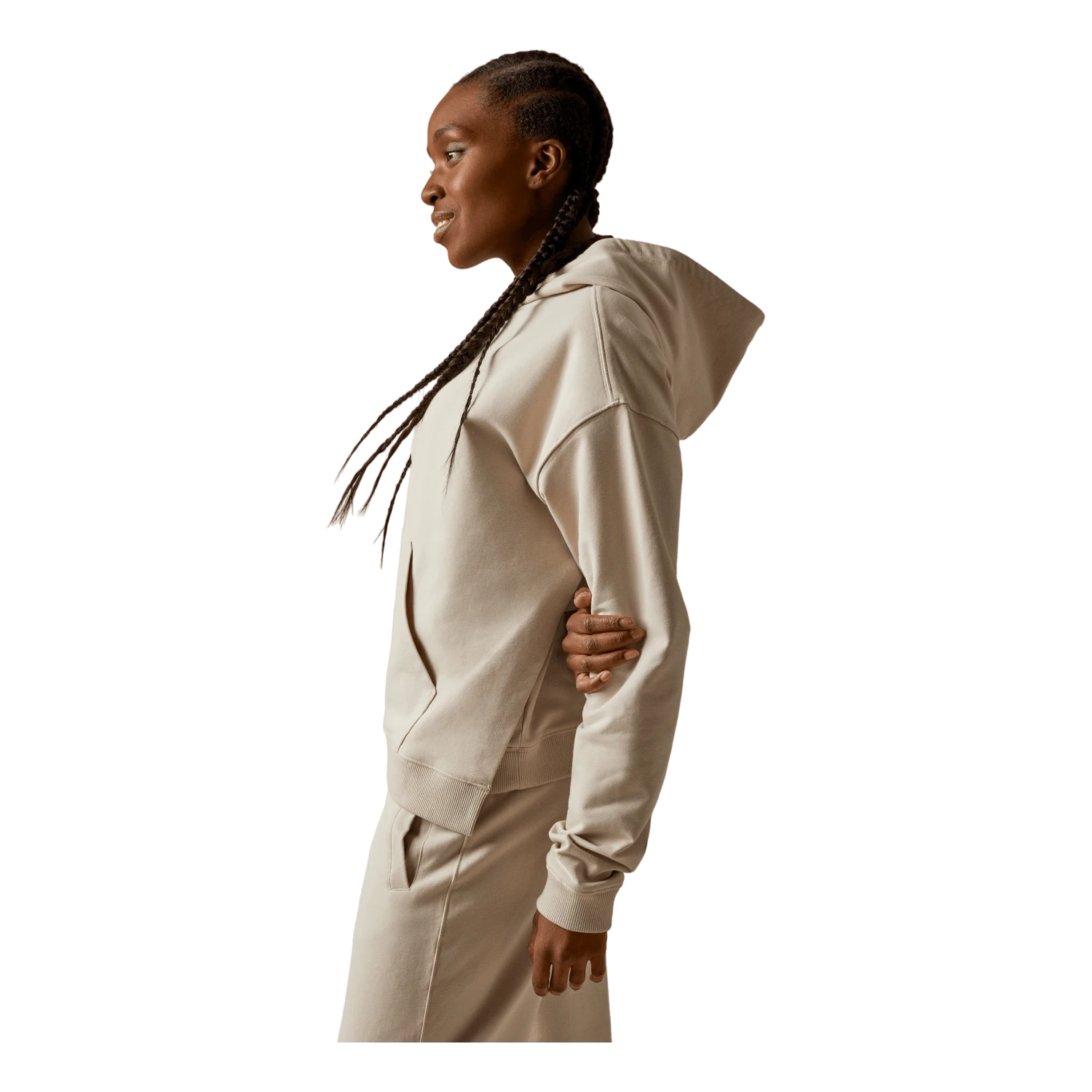 Boob Bff Boxy Hoodie Putty - Image 4