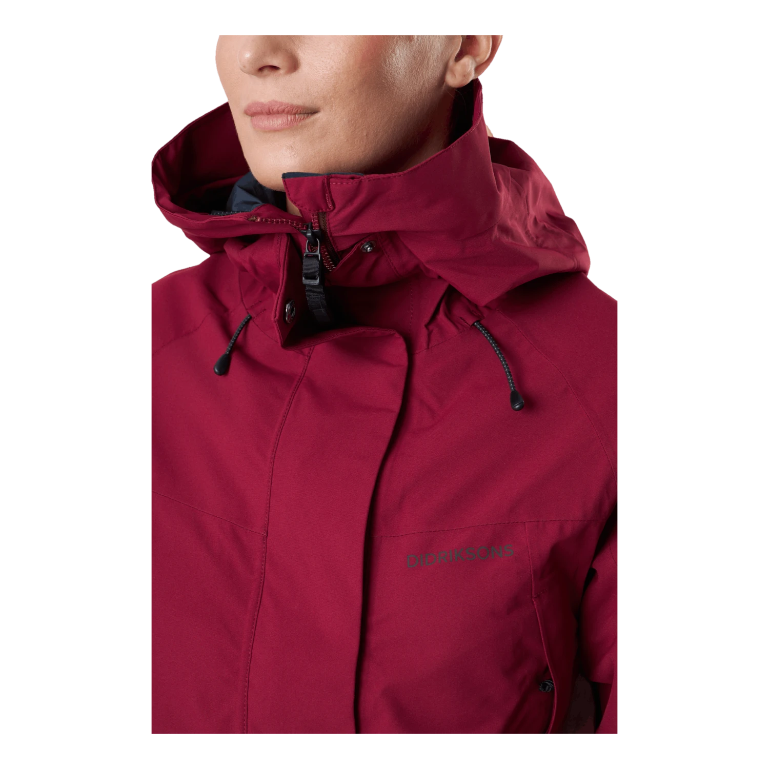 DIDRIKSONS Ilma Wns Parka 6 Red - Image 4