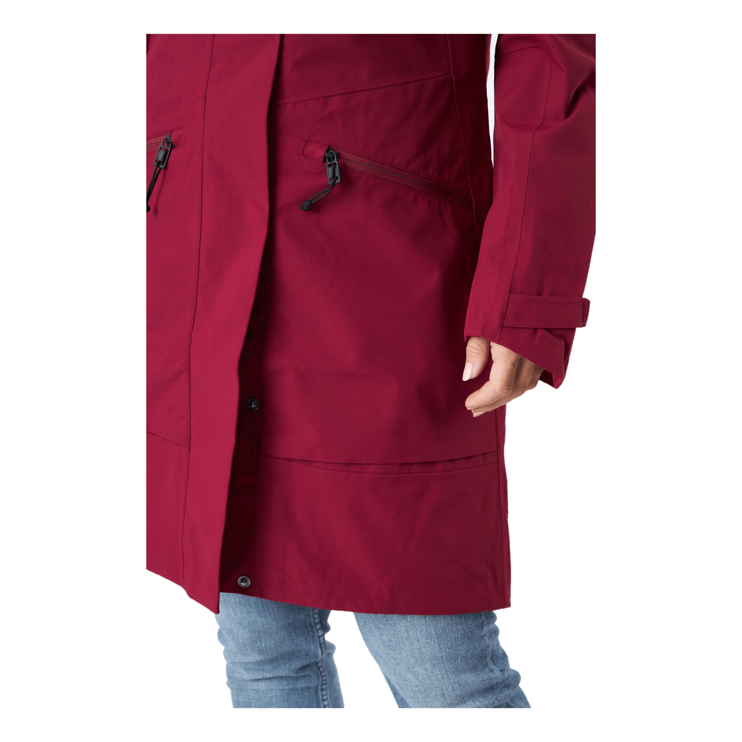 DIDRIKSONS Ilma Wns Parka 6 Red - Image 5