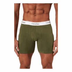 Calvin Klein Boxer Brief 3pk Napa/ Winter Linen/ Black