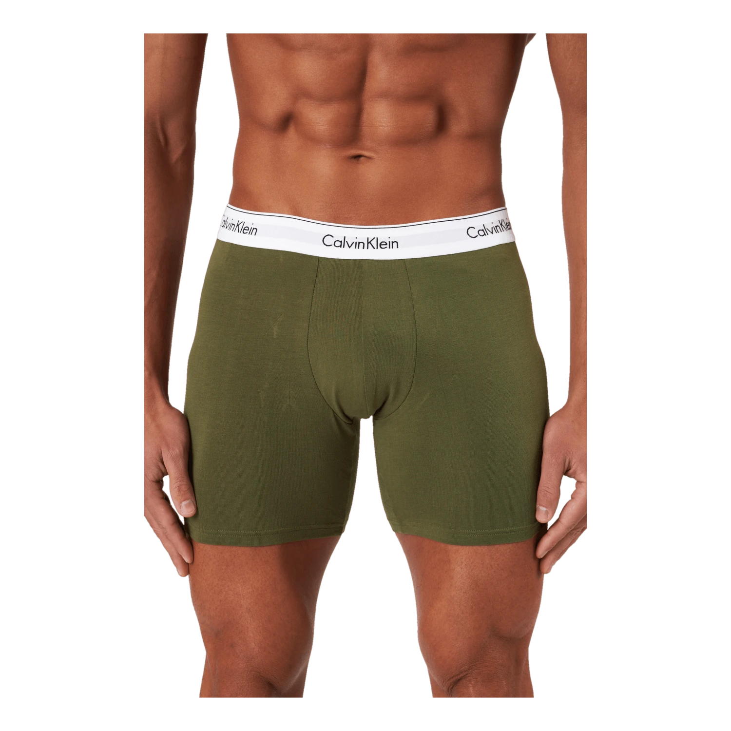 Calvin Klein Boxer Brief 3pk Napa/ Winter Linen/ Black