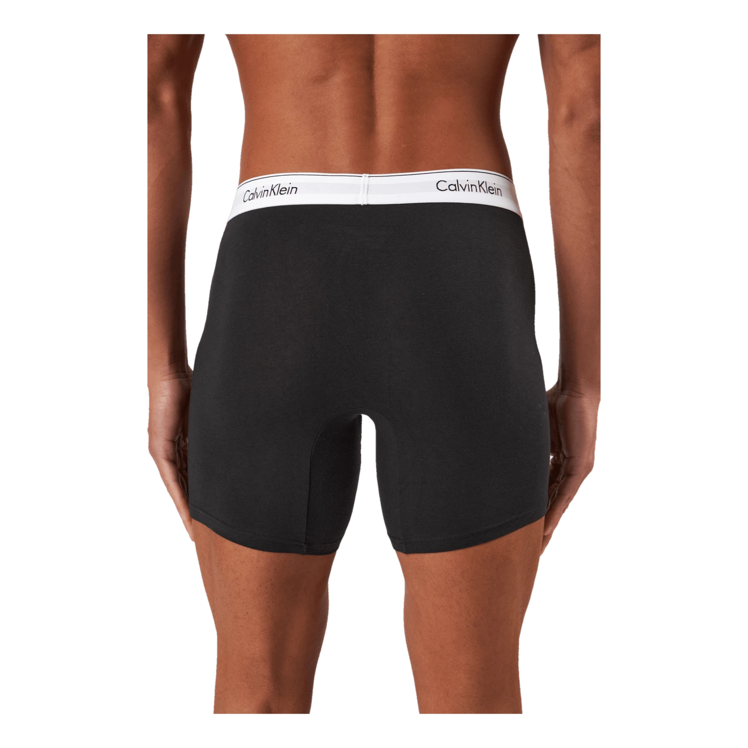 Calvin Klein Boxer Brief 3pk Napa/ Winter Linen/ Black - Image 9