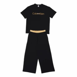 Calvin Klein S/s Pant Set Black