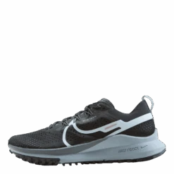 Nike React Pegasus Trail 4 Men's Trail Running Shoes BLACK/AURA-DARK GREY-WOLF GREY