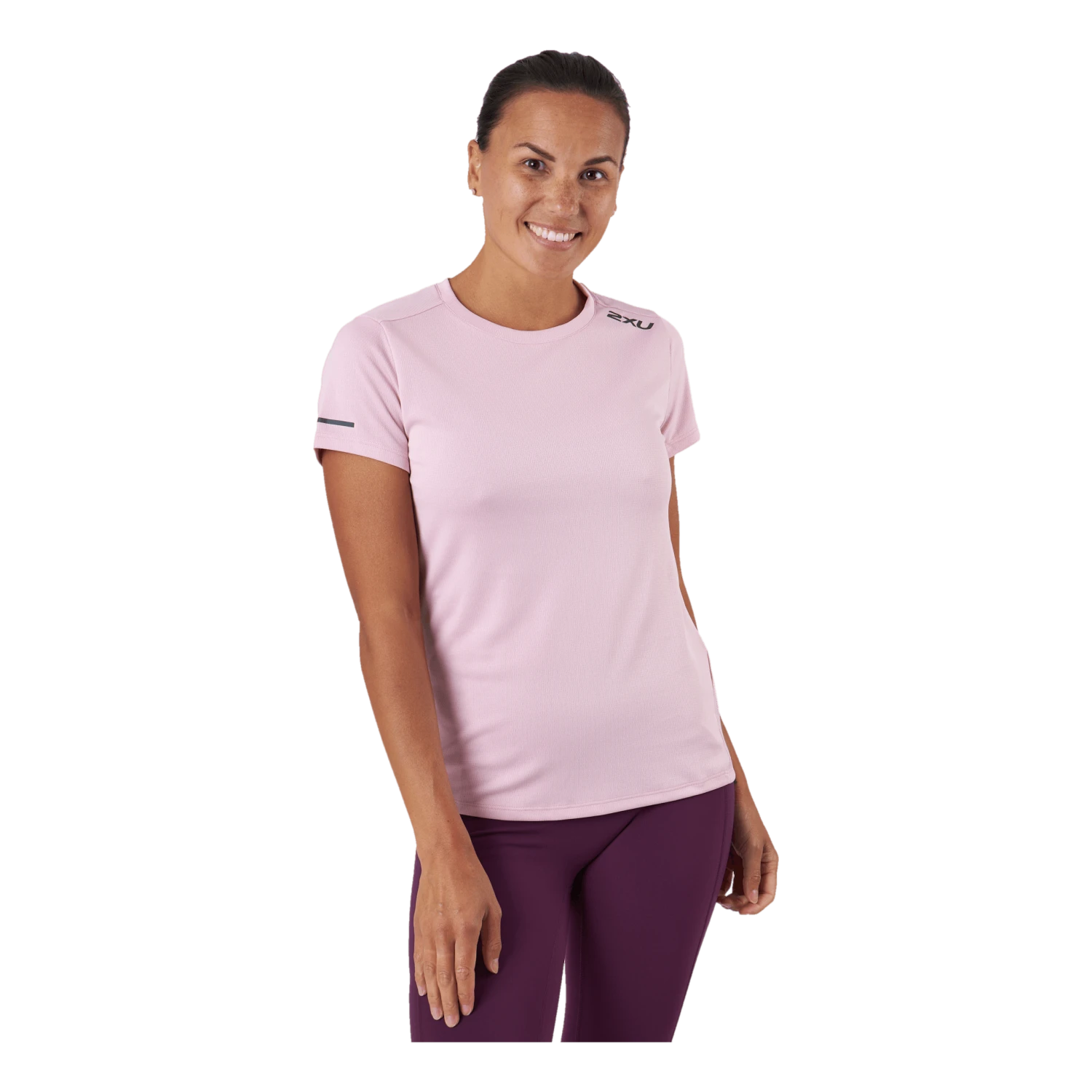 2XU Aero Tee Cameo/black Reflective