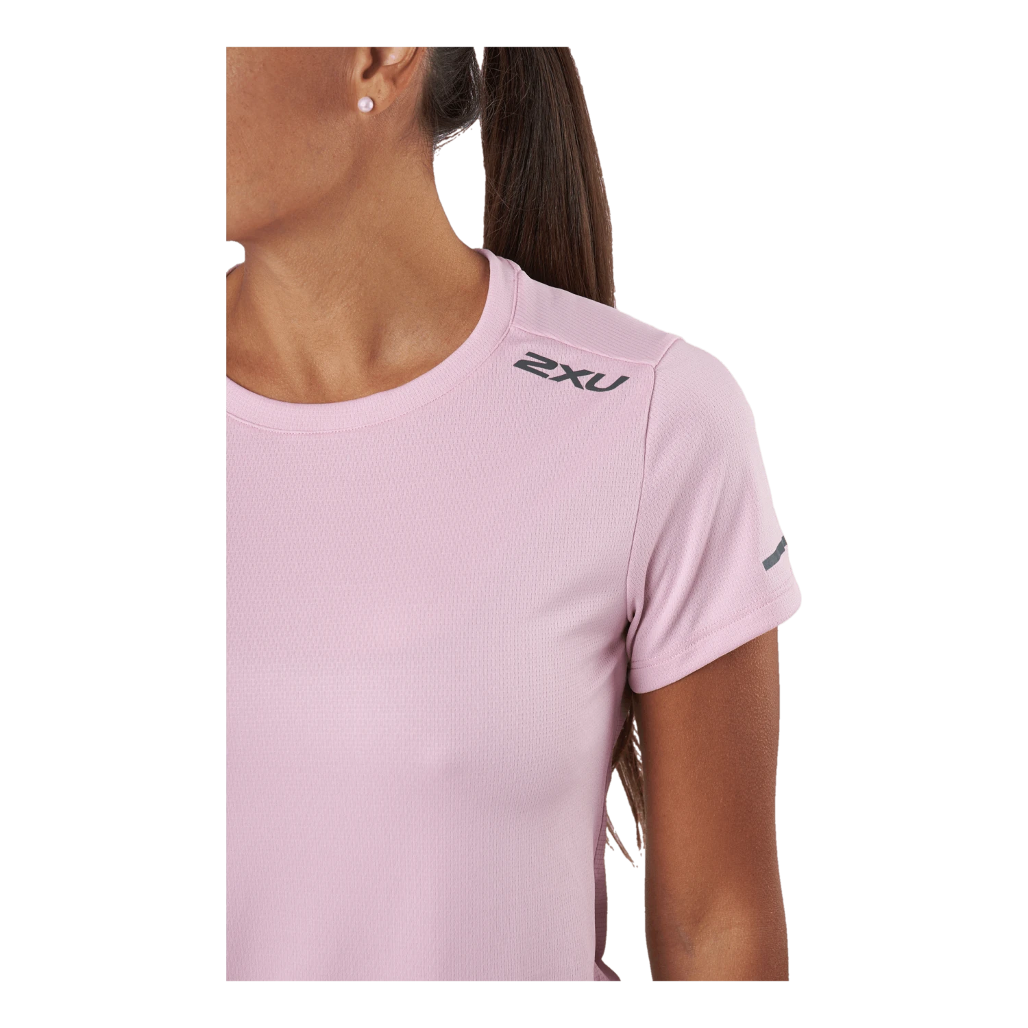 2XU Aero Tee Cameo/black Reflective - Image 4