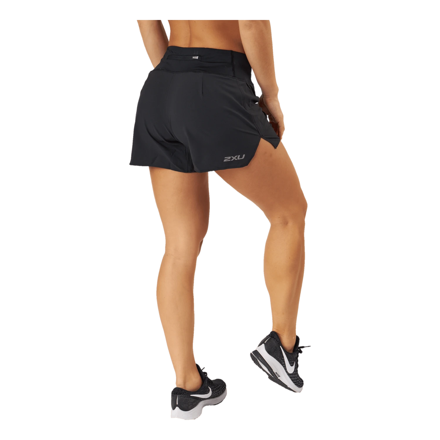 2XU Aero 5 Inch Shorts Black/silver Reflective - Image 3