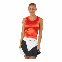 Evy Tank Top Red Metallic