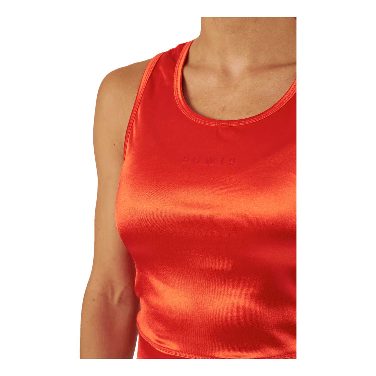 Evy Tank Top Red Metallic - Image 4