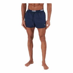 Puma Swim Men Logo Short Length Swi Navy