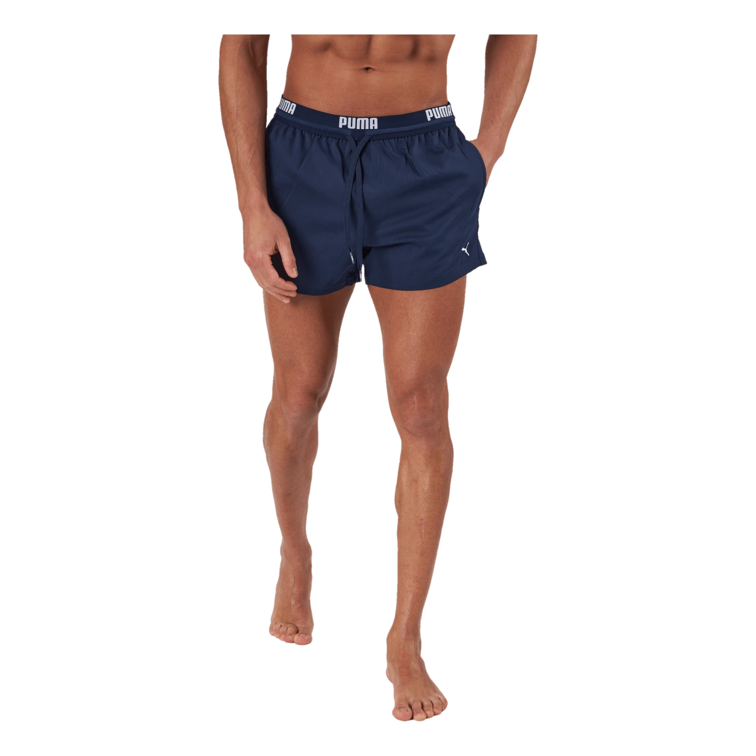 Puma Swim Men Logo Short Length Swi Navy - Image 2