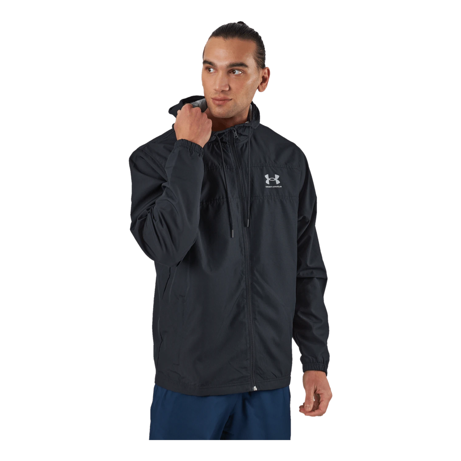 Under Armour Ua Sportstyle Windbreaker Black - Image 2