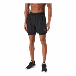 Run 2in1 5" Short Puma Black